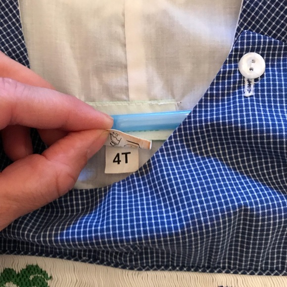 Smocked Boutique 4T Jon Jon - Picture 3 of 3